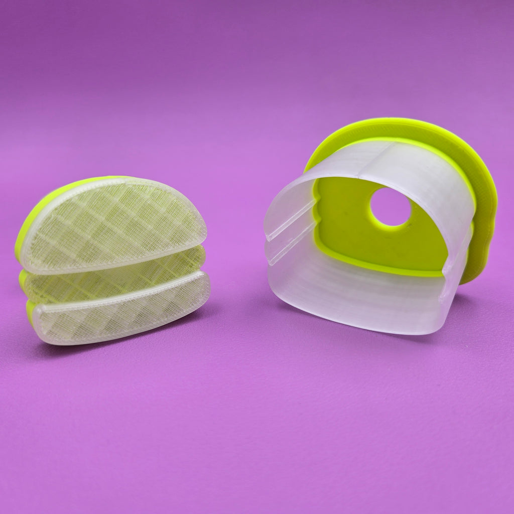 Cake Pop Cutter - Burger (Embossed)