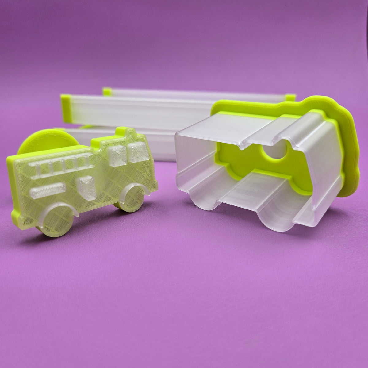 Cake Pop Cutter - Fire Truck (Embossed)