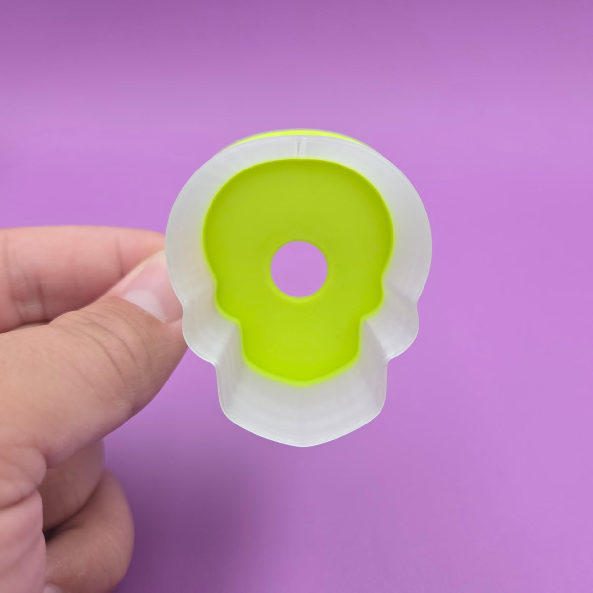 Cake Pop Cutter - Skull (Embossed)