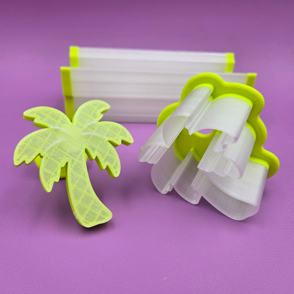 Cake Pop Cutter - Palm Tree (Embossed)